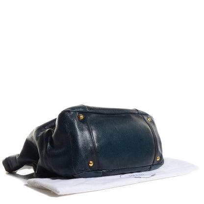 Prada Cervo Antik Zipper Detail Tote Denim Sfumato 4 of 10