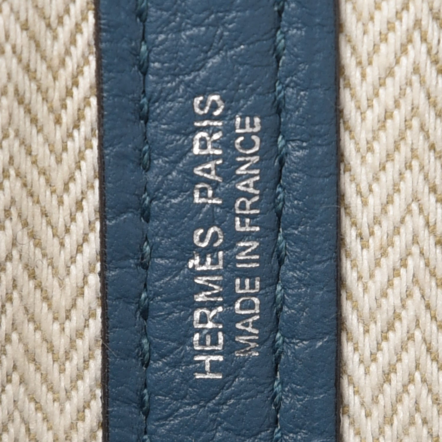 Hermes Negonda Garden Party 30 TPM Cobalt 8 of 9
