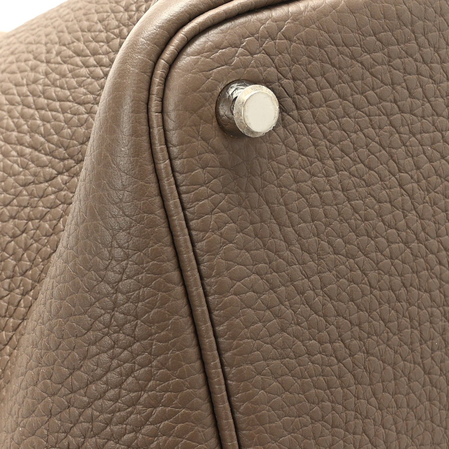 Hermes Taurillon Clemence Picotin Lock 18 PM Etoupe 8 of 12