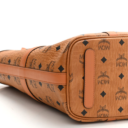 MCM Visetos Nappa Medium Aren Tote Cognac 10 of 11