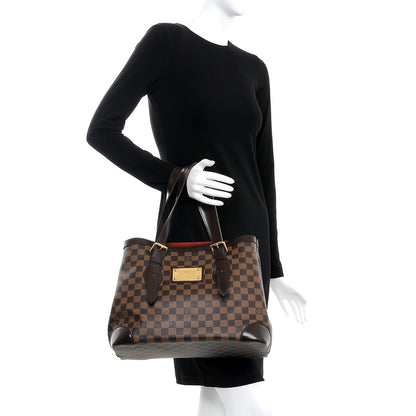 Louis Vuitton Damier Ebene Hampstead MM 2 of 11