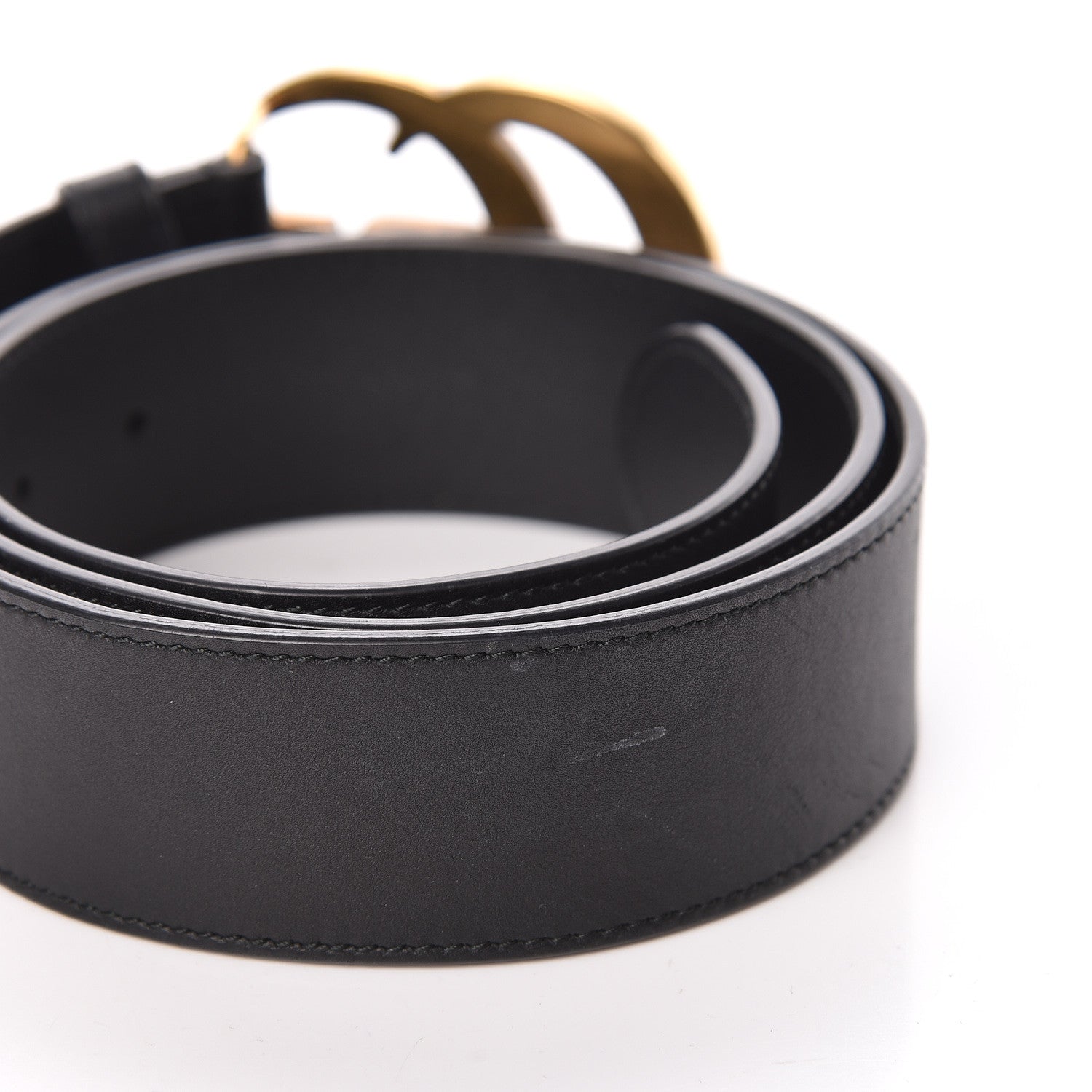 Gucci Calfskin Double G 40mm Belt 90 36 Black 7 of 7
