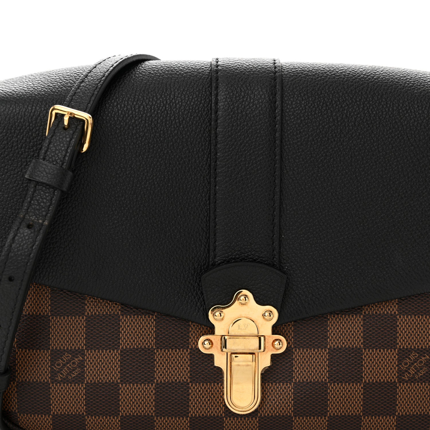 Louis Vuitton Damier Ebene Clapton Black 7 of 13