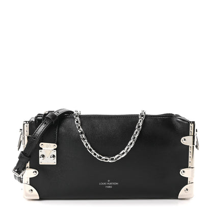 Louis Vuitton Calfskin Slim Trunk Black 1 of 9