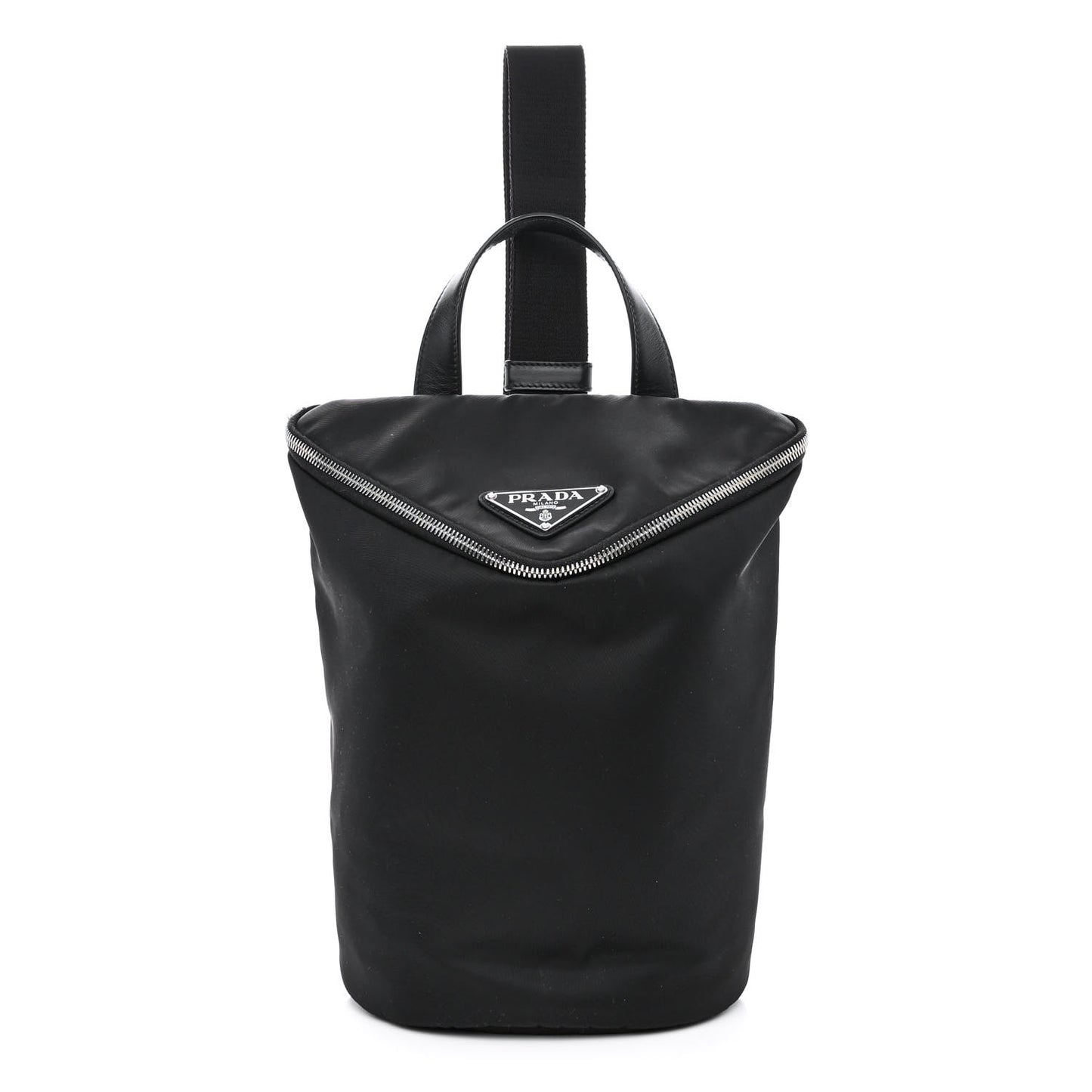 Re-Nylon Sling Backpack Black