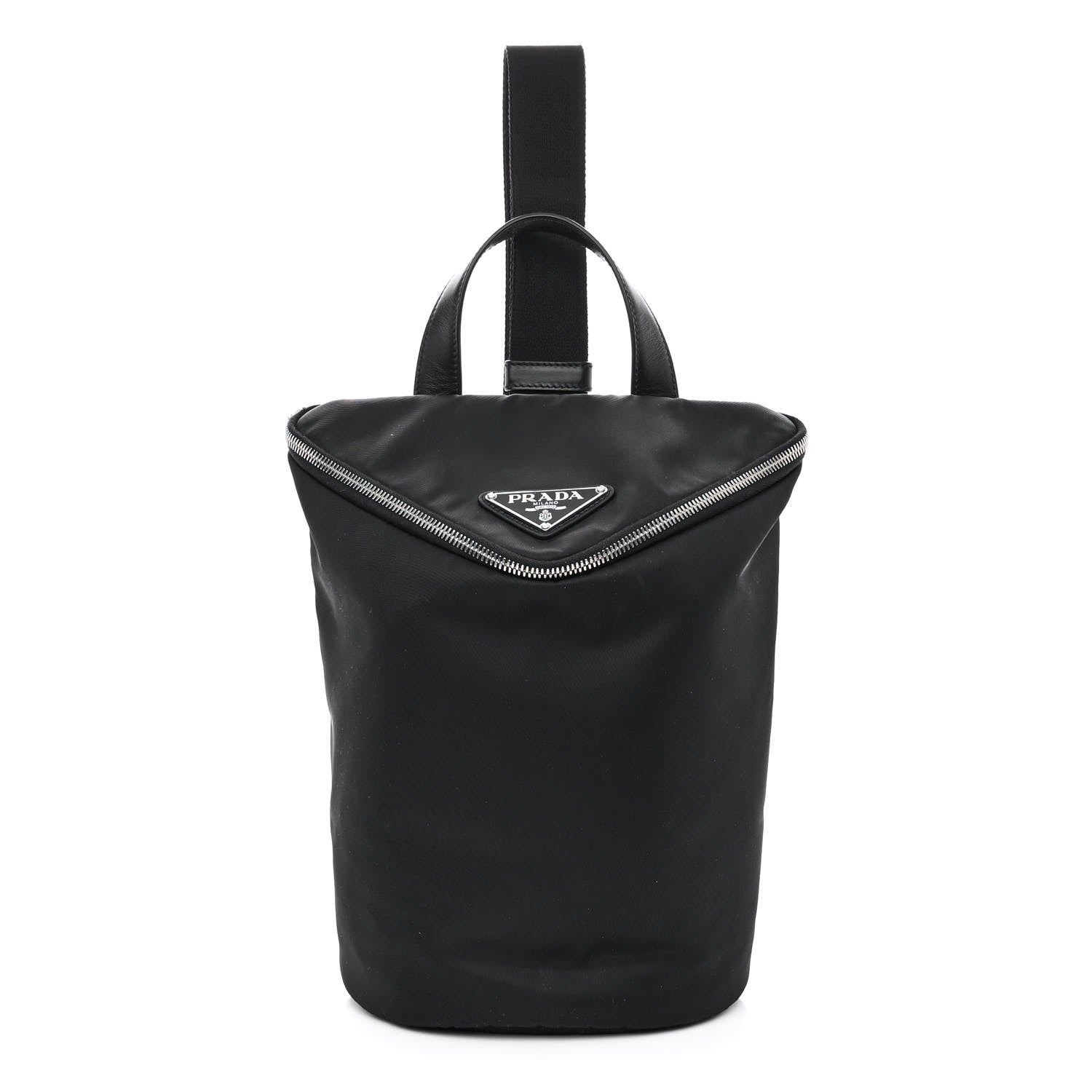 Prada Re-Nylon Sling Backpack Black 1 of 10
