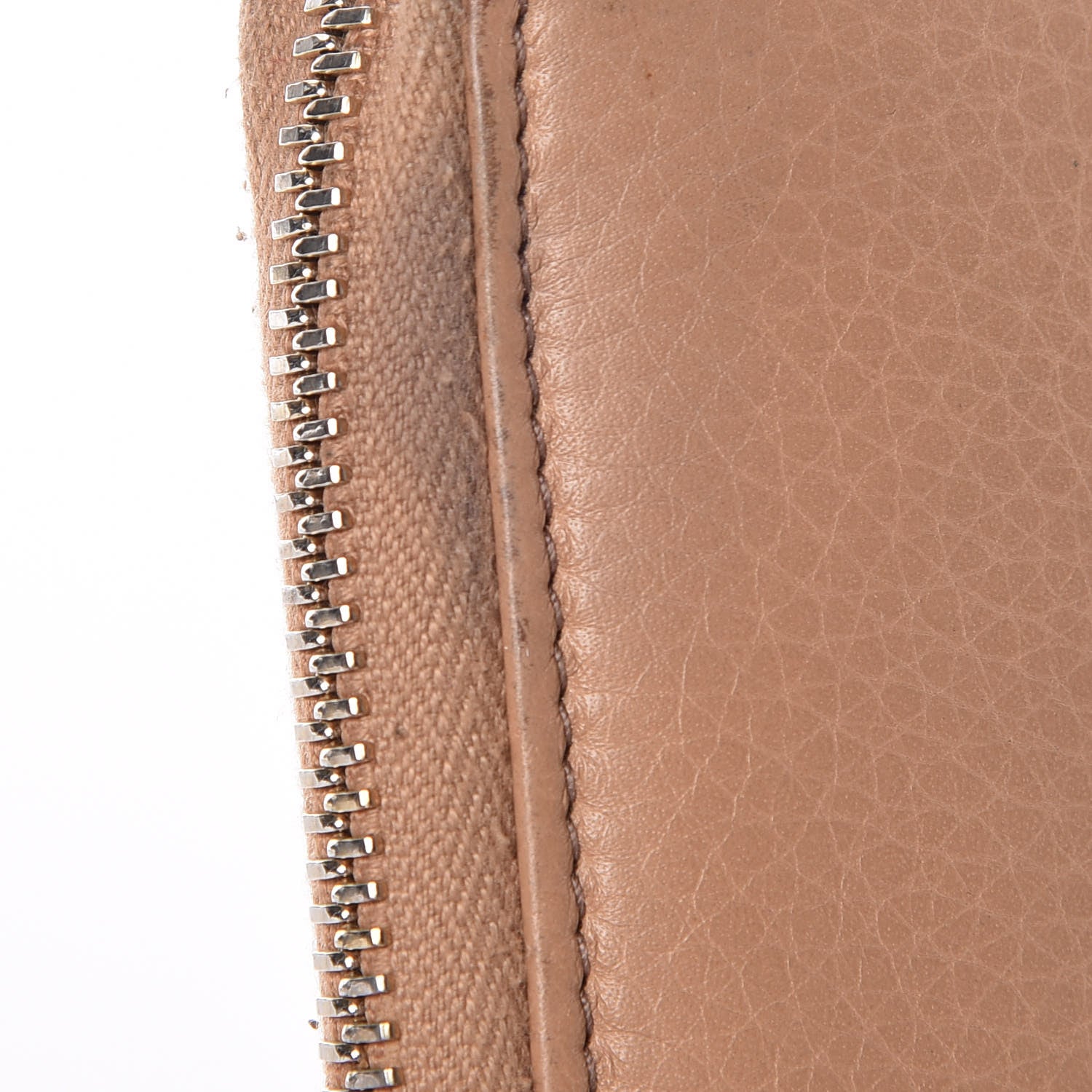 Gucci Calfskin Medium Soho Zip Around Wallet Camelia 16 of 20