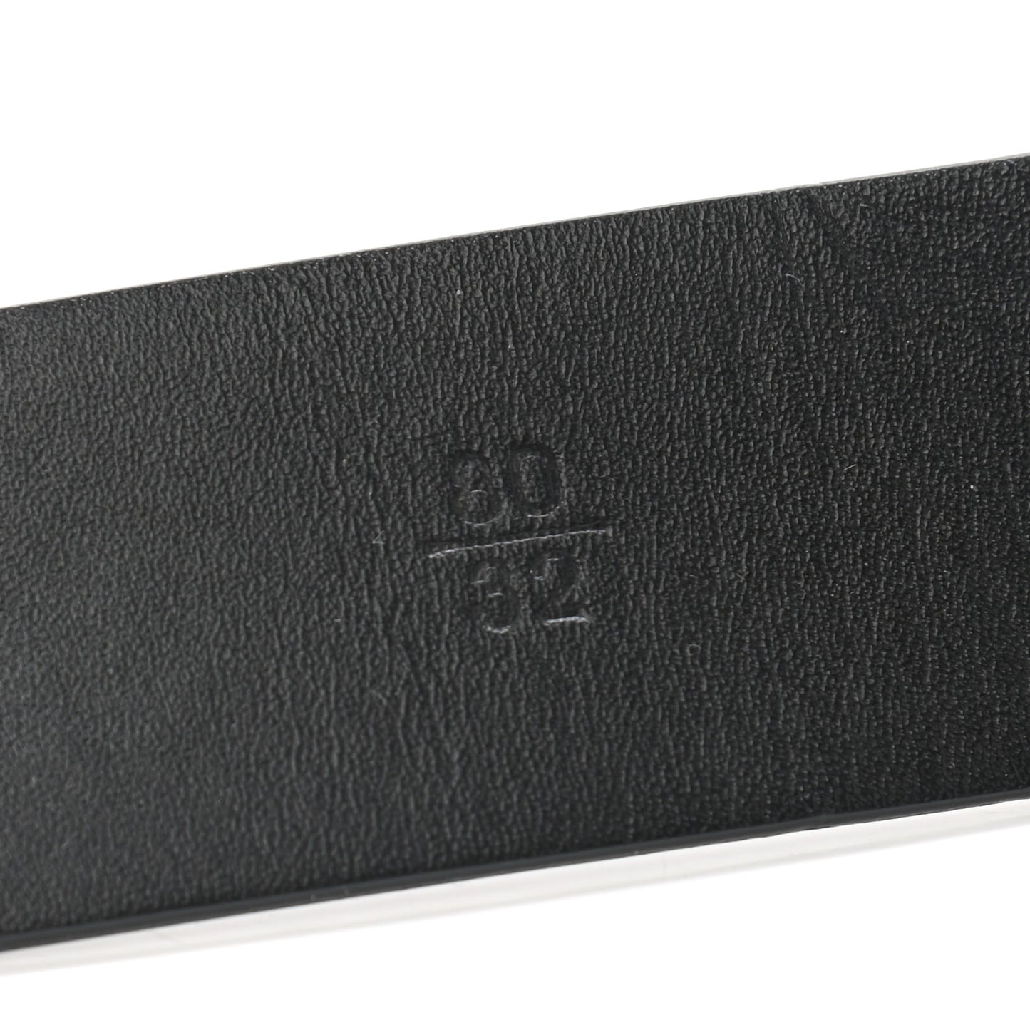 Calfskin Crystal Metal Quilted CC Belt 80 32 Black