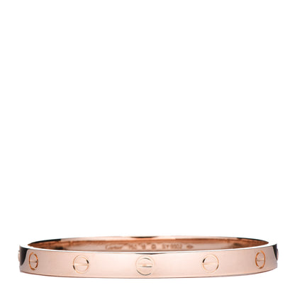Cartier 18K Pink Gold LOVE Bracelet 18 1 of 5