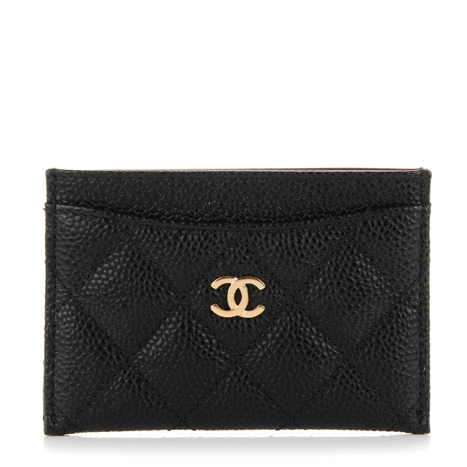 Chanel Caviar Quilted Card Holder Black 1 of 8