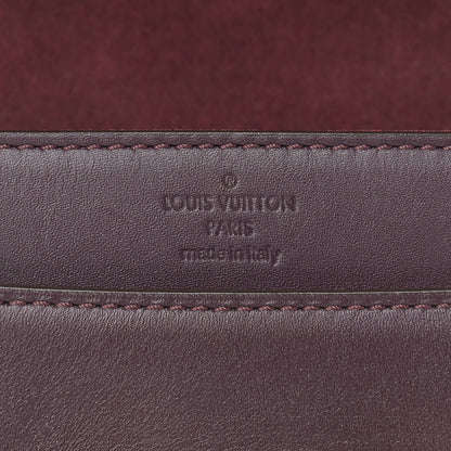 Louis Vuitton Calfskin Chain Louise GM Amarante 5 of 17