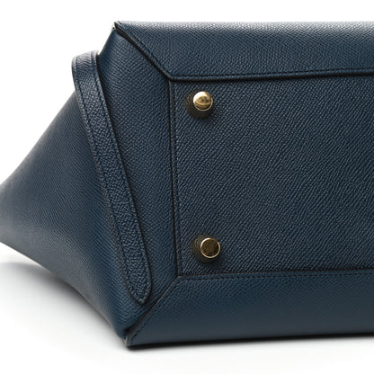 Celine Grained Calfskin Mini Belt Bag Steel Blue 6 of 9