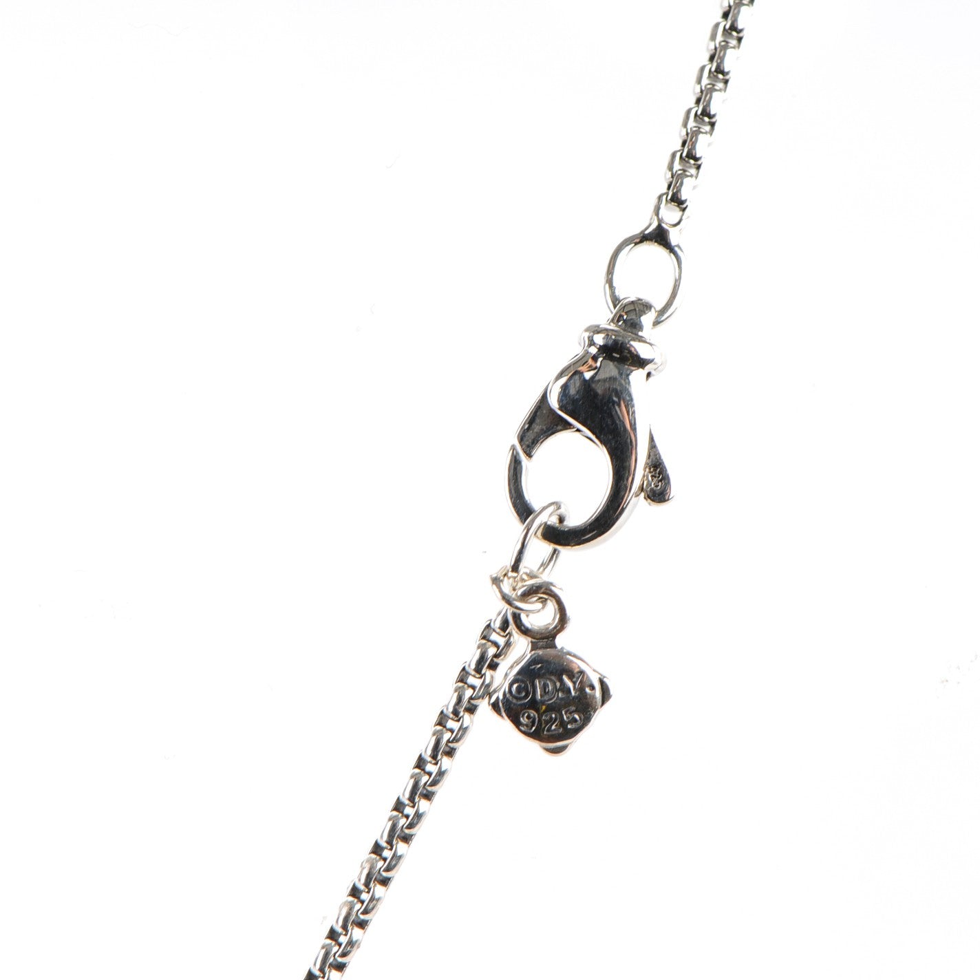 Sterling Silver Diamond Black Onyx 12mm Noblesse Pendant Necklace