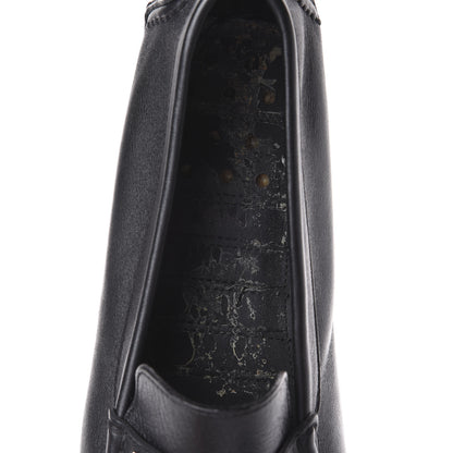 Louis Vuitton Calfskin Racetrack Moccasin Loafers 10.5 Black 12 of 16