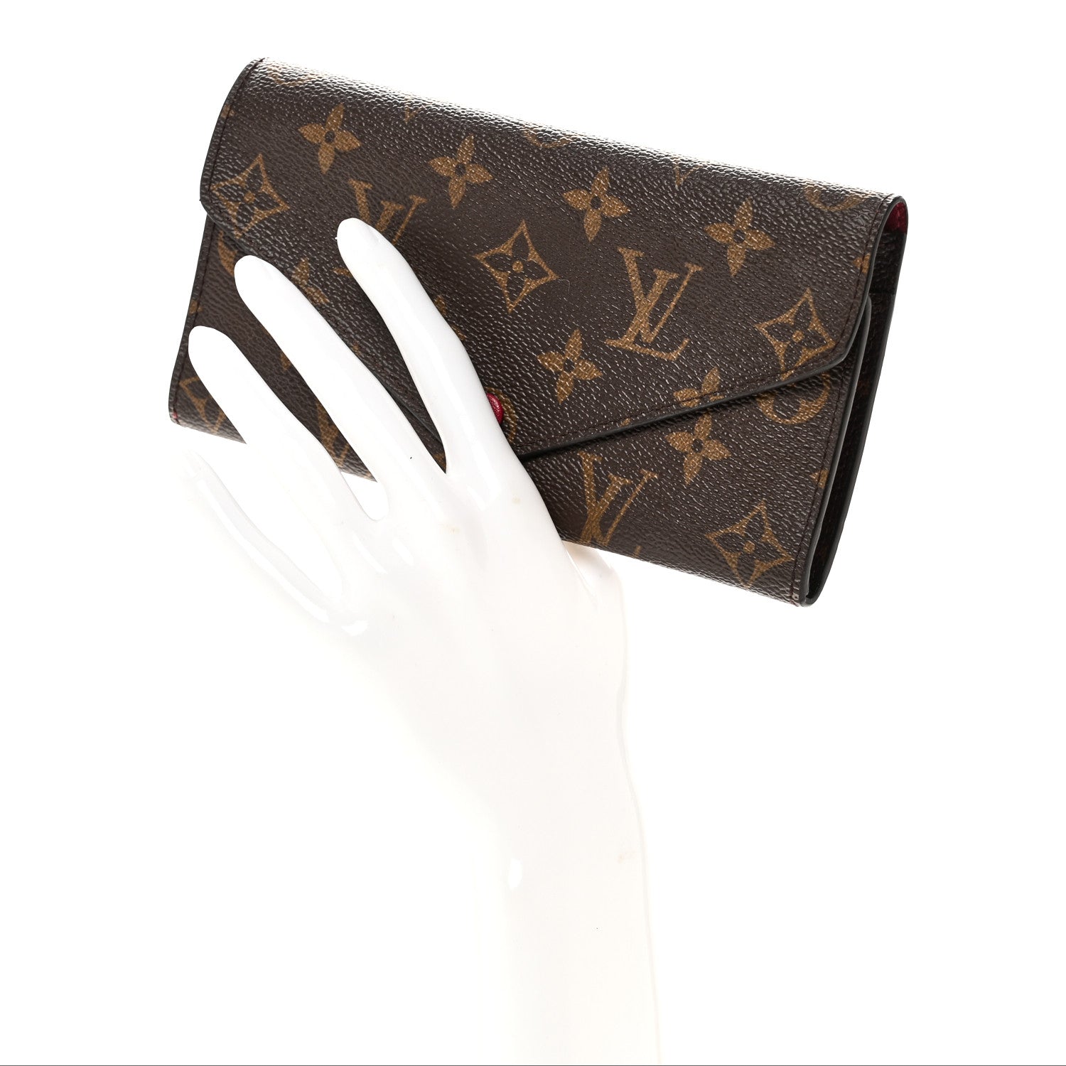 Louis Vuitton Monogram Josephine Wallet Fuchsia 2 of 8