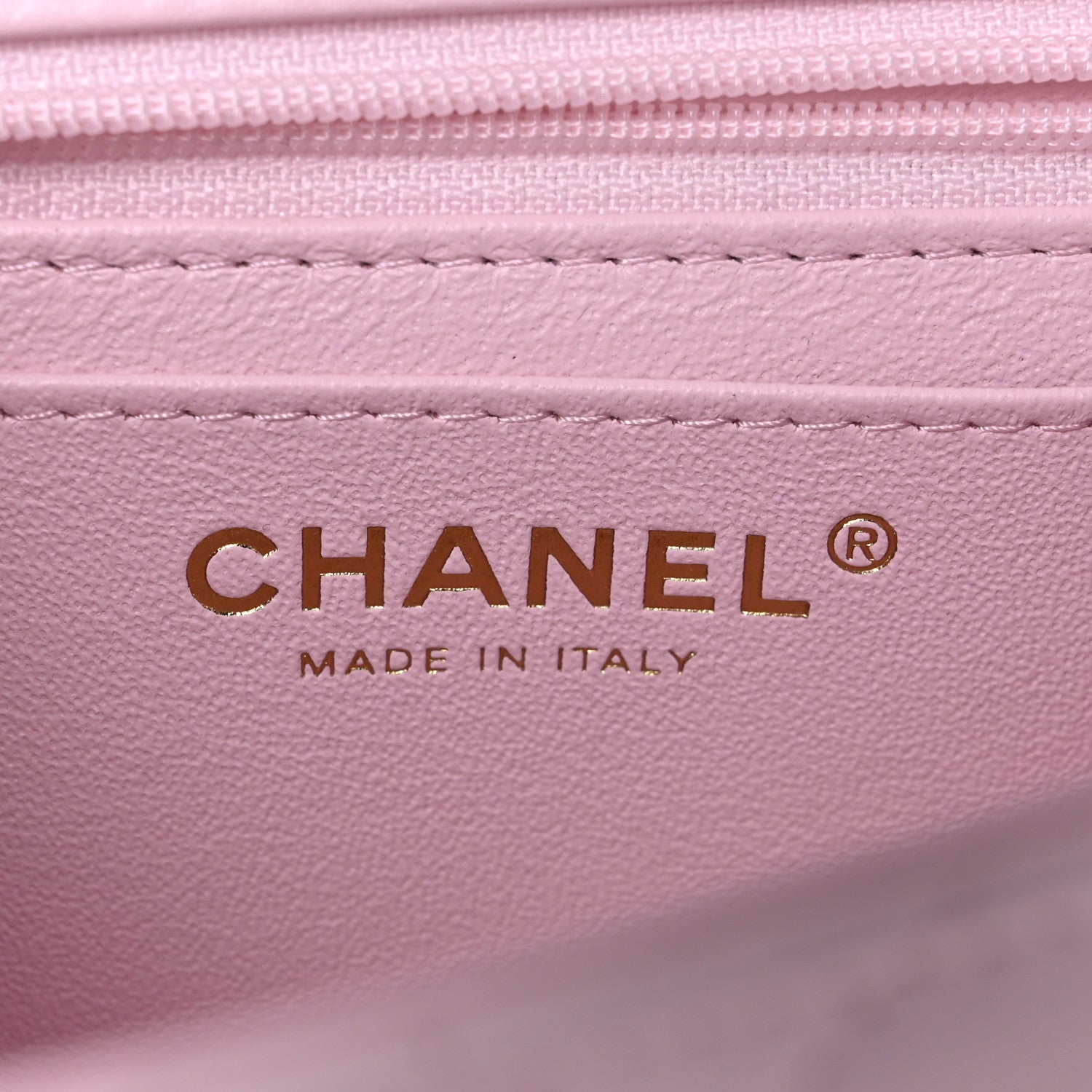 Chanel Lambskin Quilted Mini Top Handle Rectangular Flap Light Pink 6 of 9