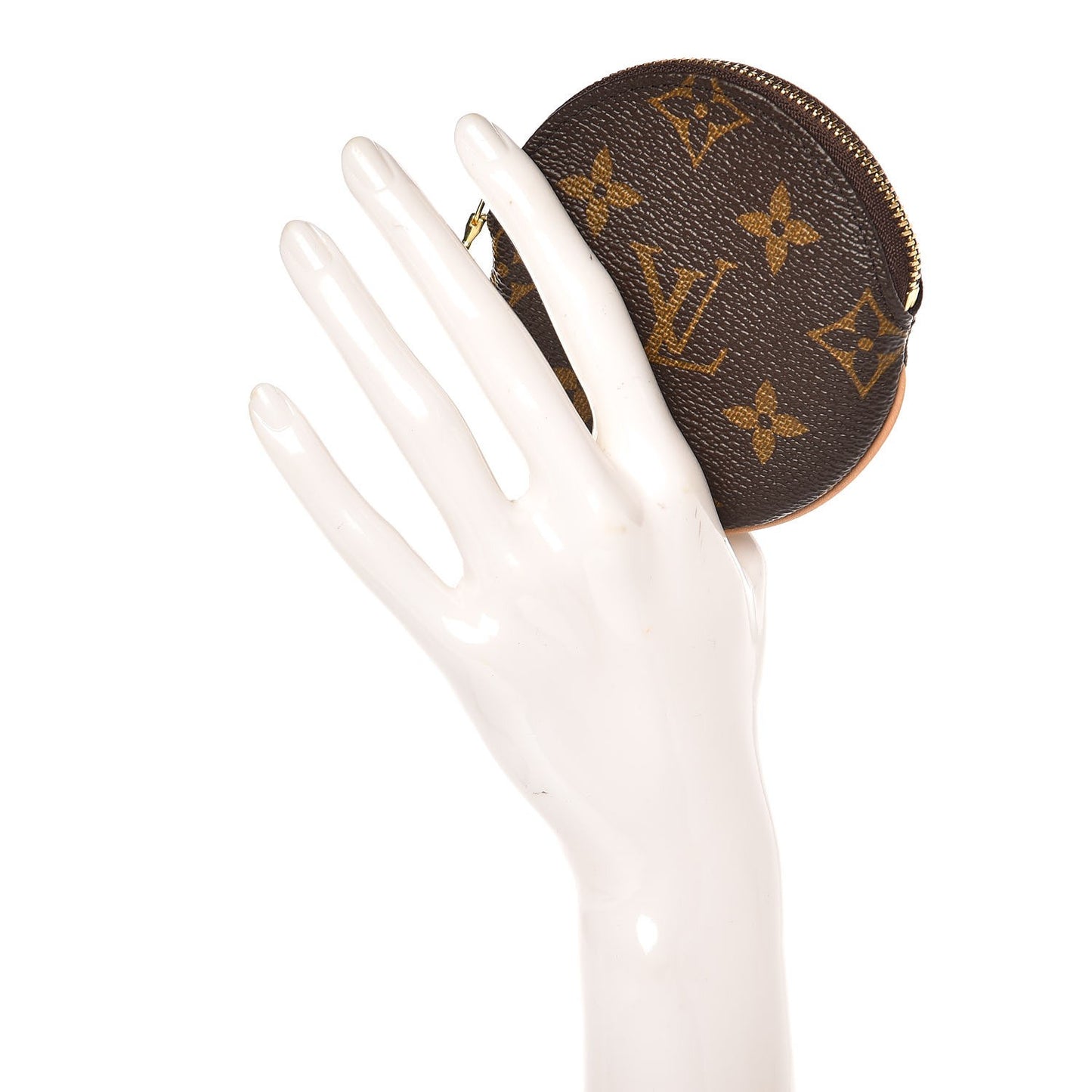 Monogram Round Coin Purse