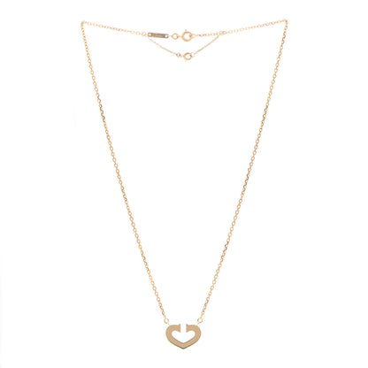 Cartier 18K Yellow Gold Medium Hearts and Symbols Necklace 7 of 11