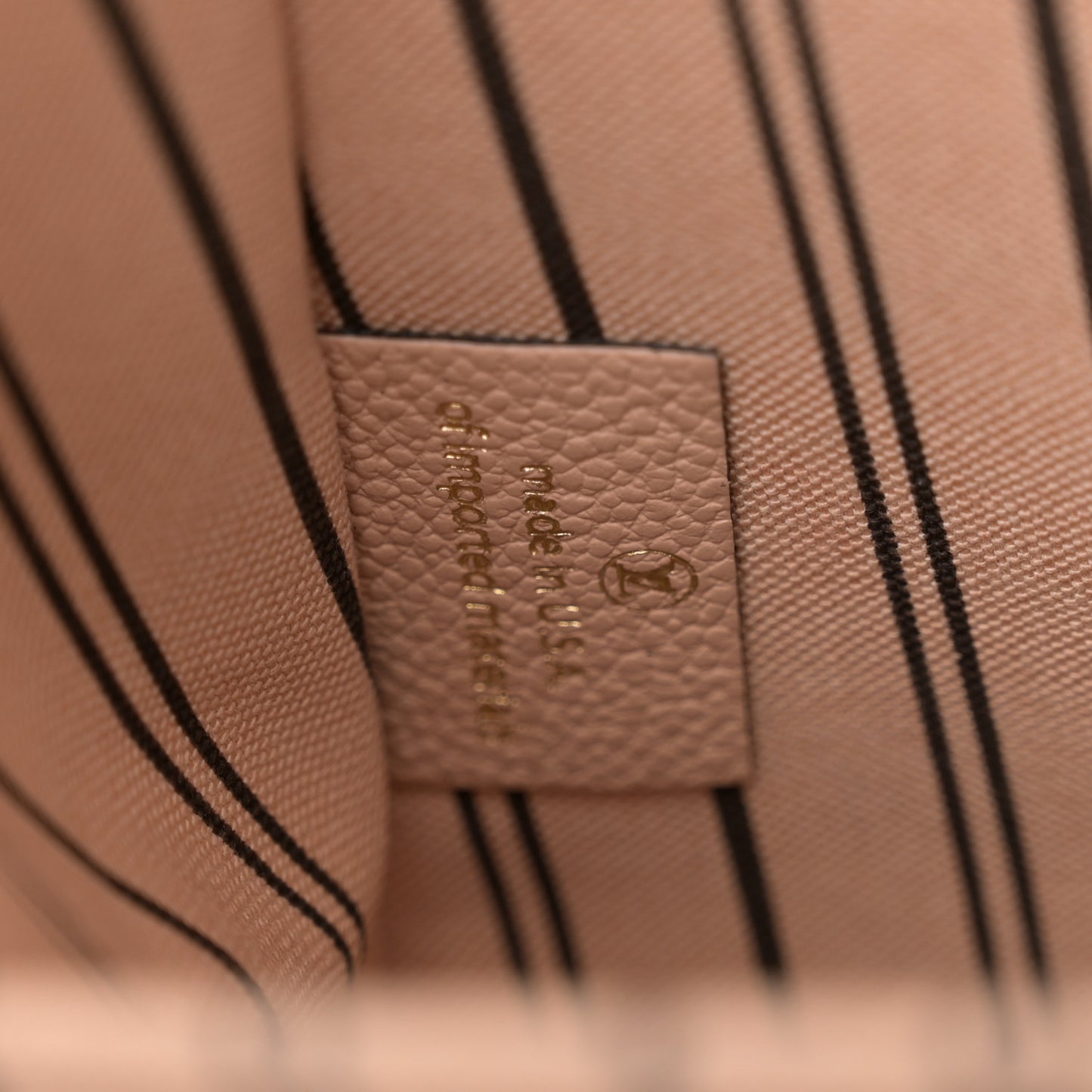 Empreinte Pochette Metis Beige Rose Creme