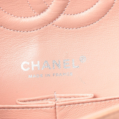 Chanel Lambskin Quilted Medium Double Flap Light Pink 6 of 25