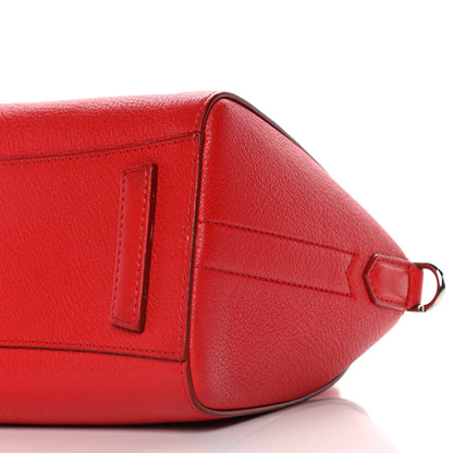Givenchy Sugar Goatskin Mini Antigona Red 9 of 14