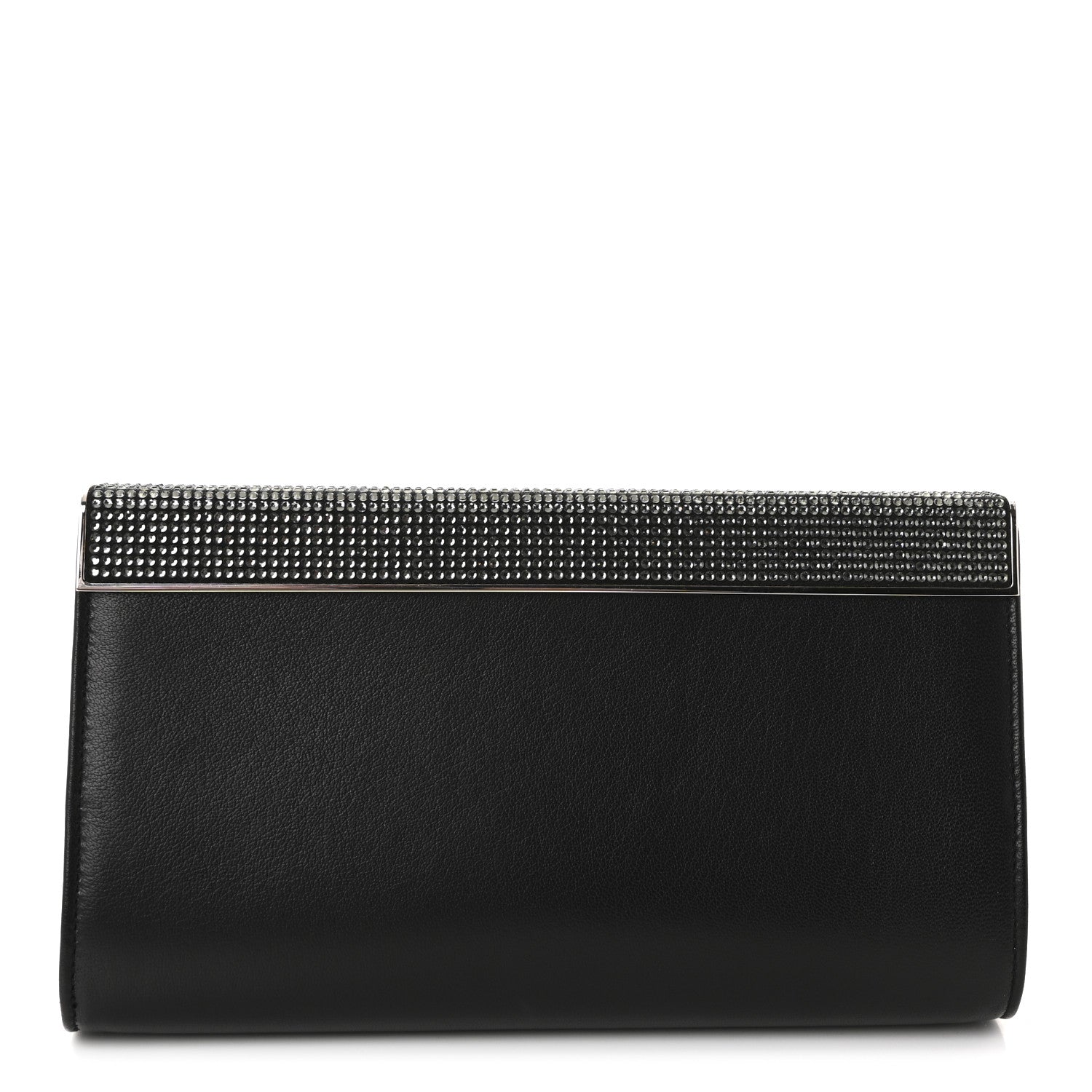 Jimmy Choo Nappa Hotfix Crystal Cayla Clutch Black 1 of 7