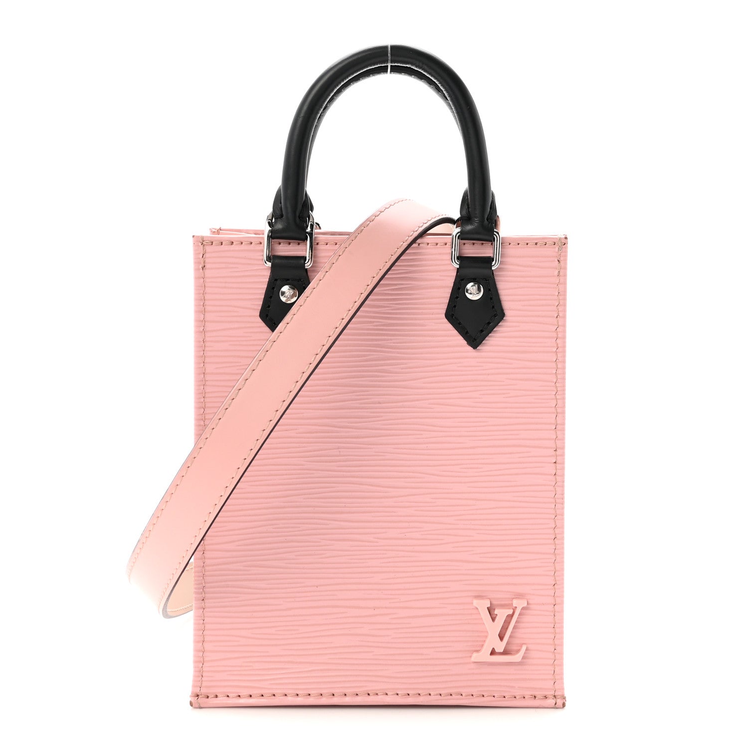 Louis Vuitton Epi Petit Sac Plat Rose Ballerine 1 of 9