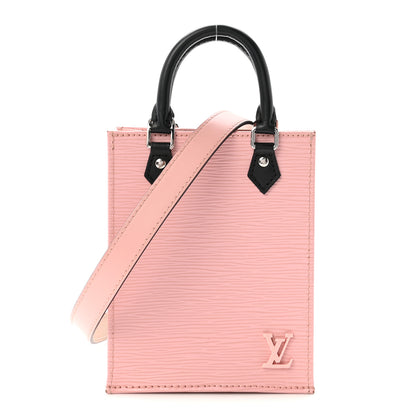 Louis Vuitton Epi Petit Sac Plat Rose Ballerine 1 of 9