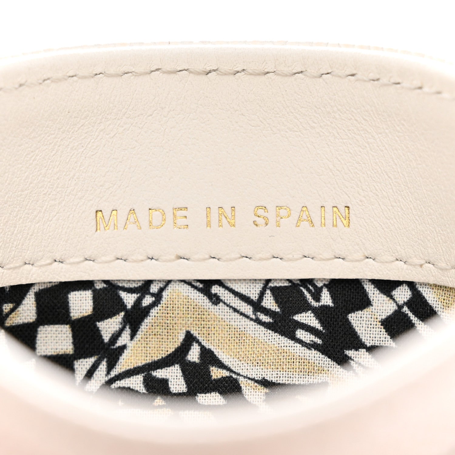 Chanel Caviar Metal Quilted Striated CC Card Holder White 7 of 11