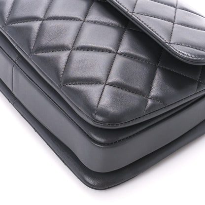 Chanel Lambskin Quilted Small Trendy CC Dual Handle Flap Bag Dark Grey 11 of 12