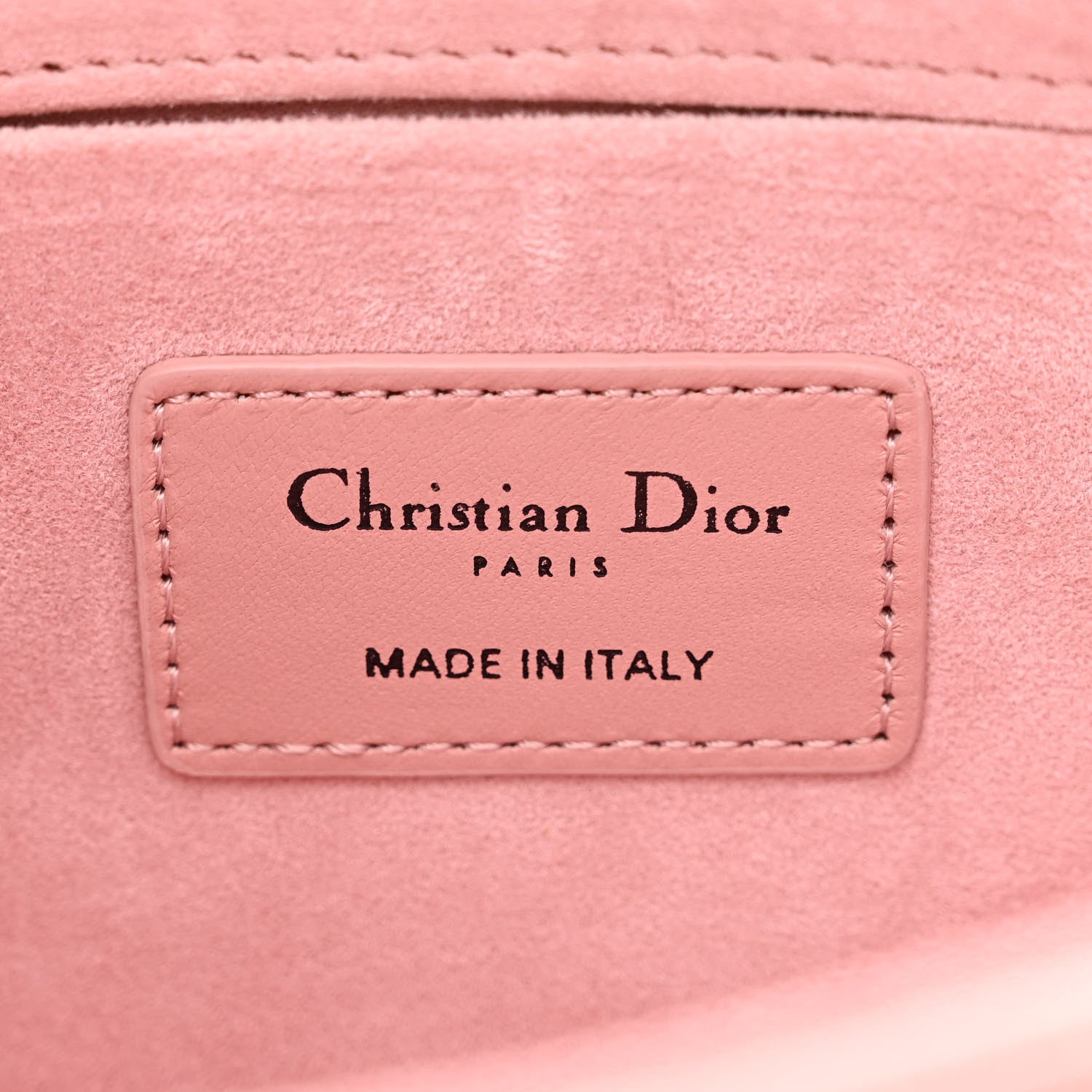 Christian Dior Lambskin Cannage Medium Lady D-Joy Old Rose 6 of 13