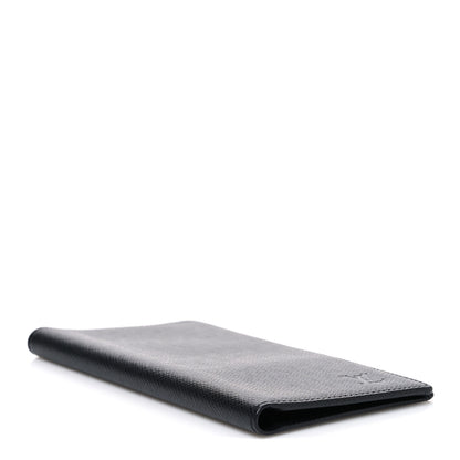 Louis Vuitton Taiga Brazza Wallet Black 4 of 7