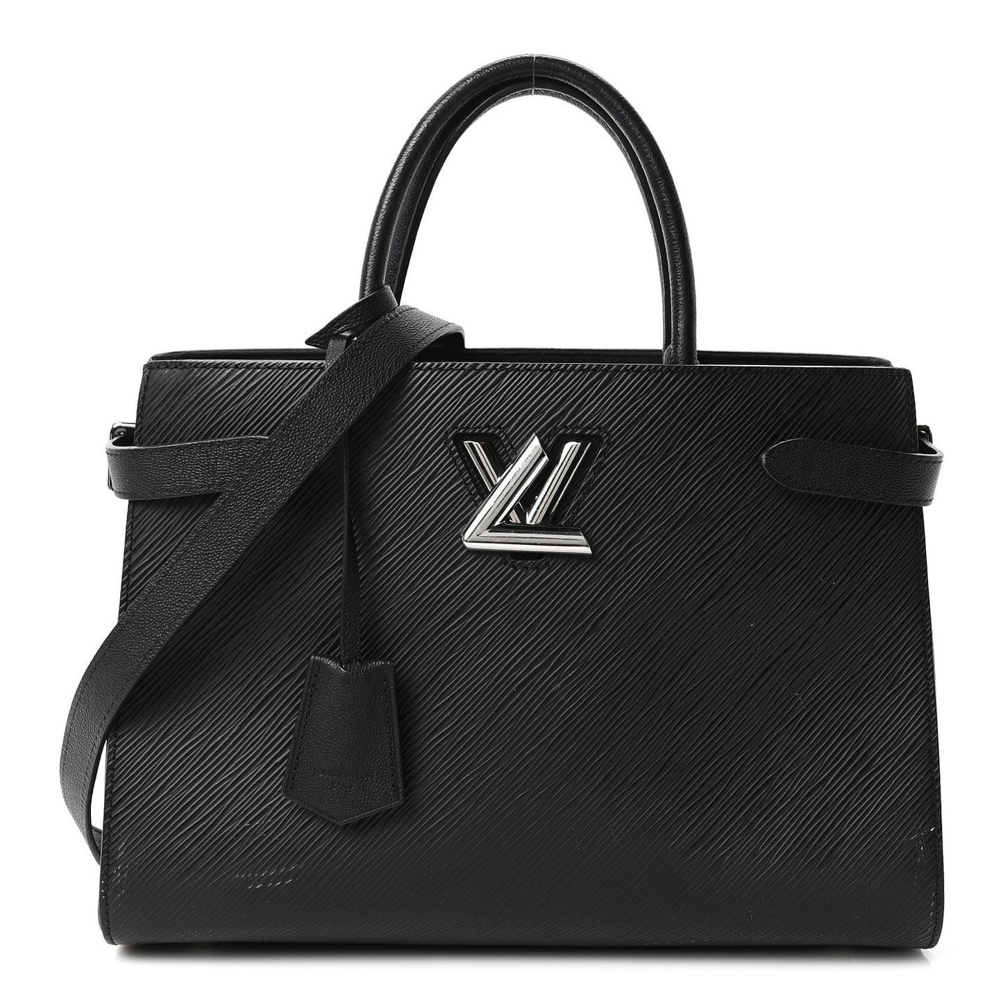 Epi Twist Tote Black