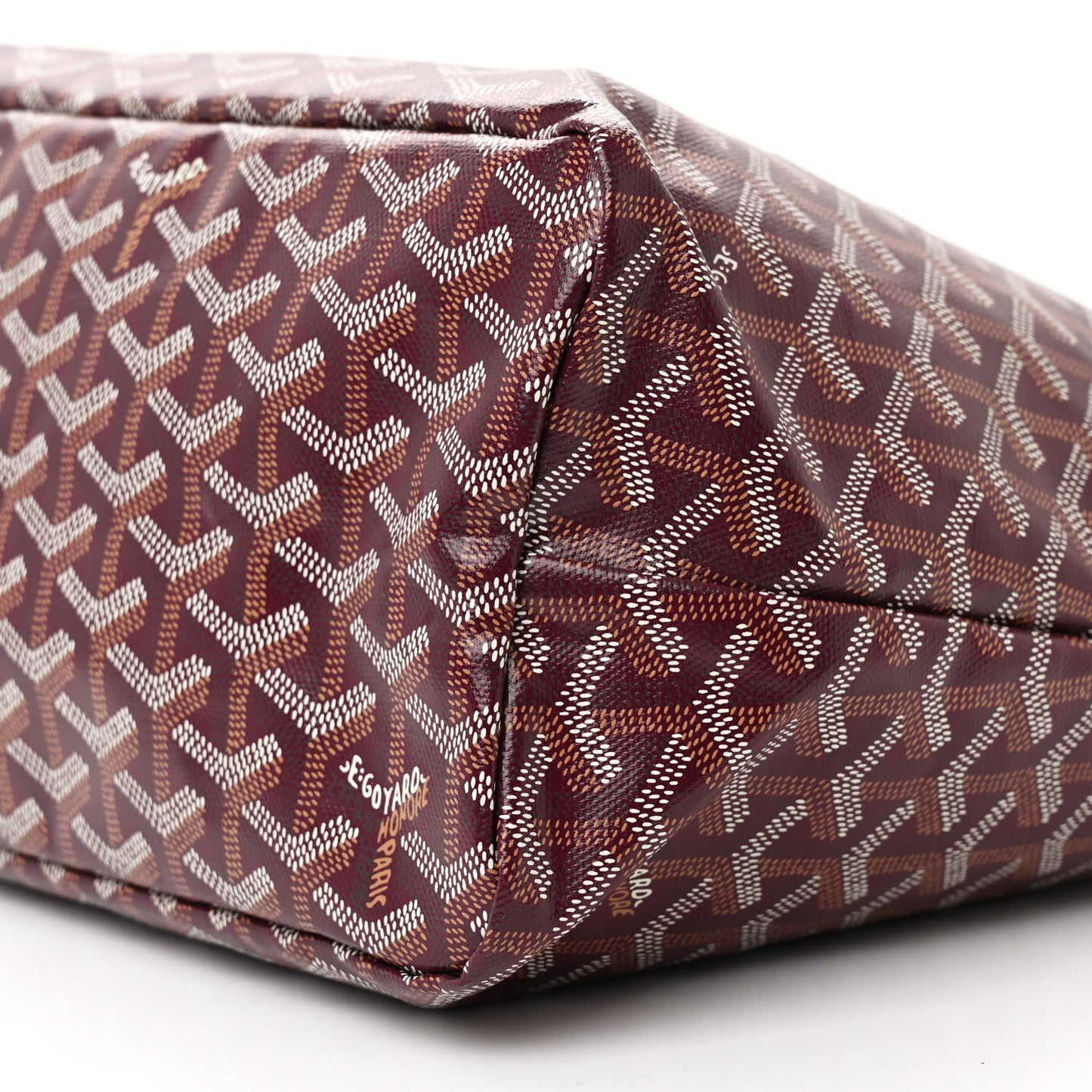 Goyardine Boheme Hobo Burgundy