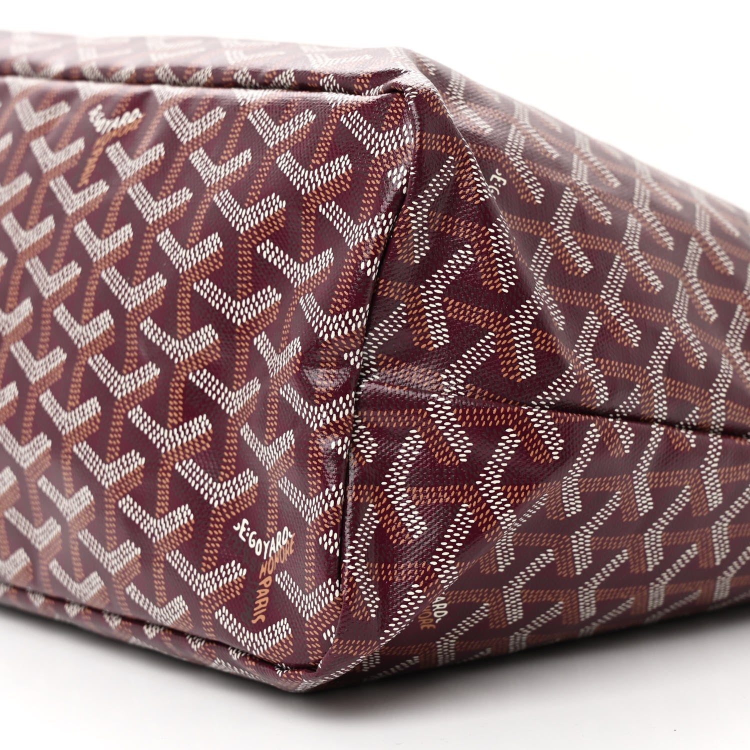 Goyard Goyardine Boheme Hobo Burgundy 12 of 12