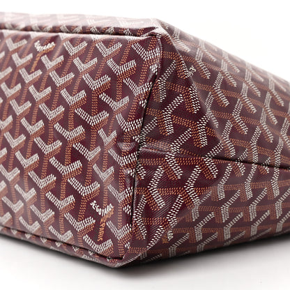 Goyard Goyardine Boheme Hobo Burgundy 12 of 12