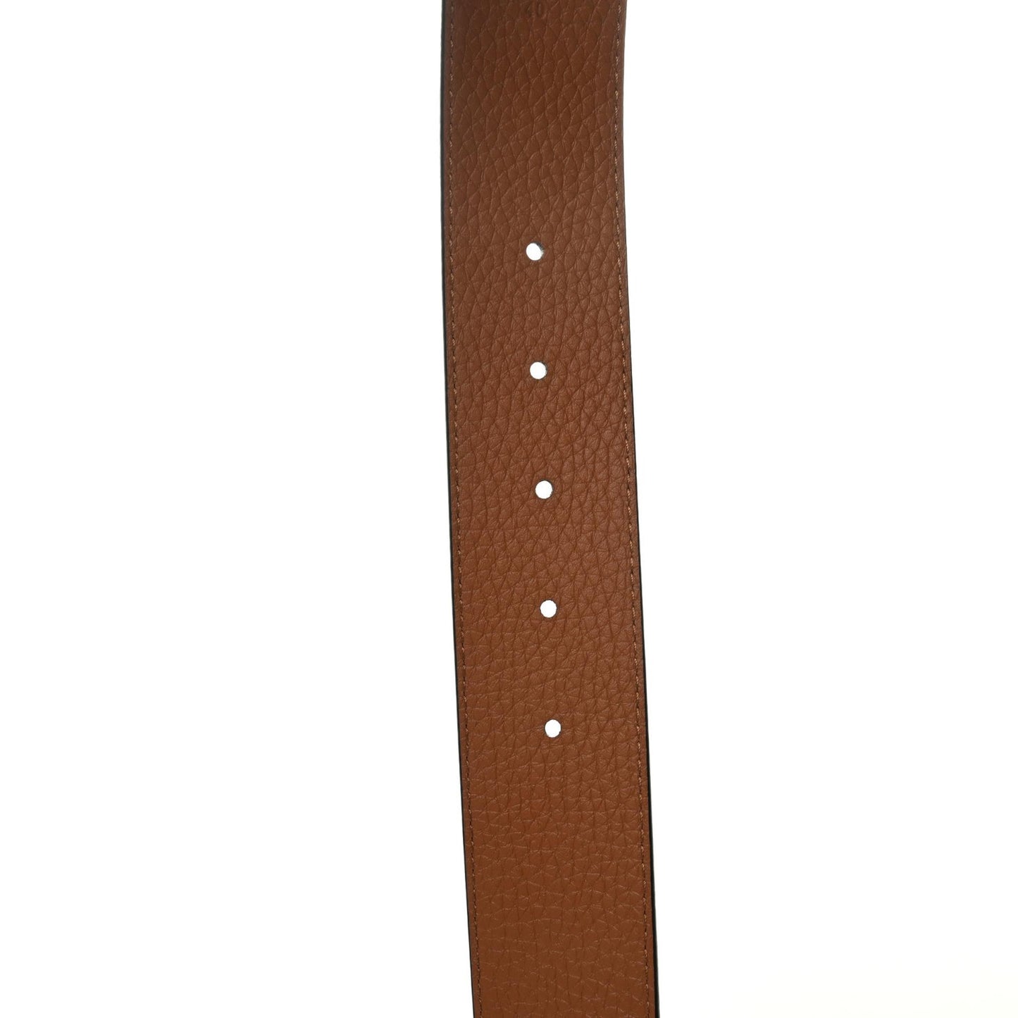 Taurillon Calfskin 30mm LV Initiales Belt 100 40 Black