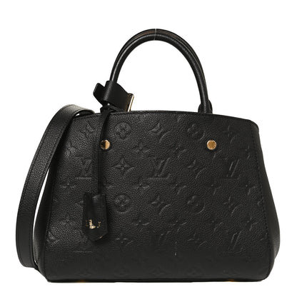 Louis Vuitton Empreinte Montaigne BB Black 1 of 13