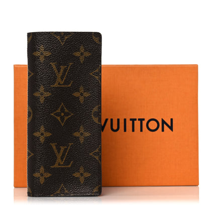 Louis Vuitton Monogram Etui a Lunettes Simple Eyeglass Case 8 of 8