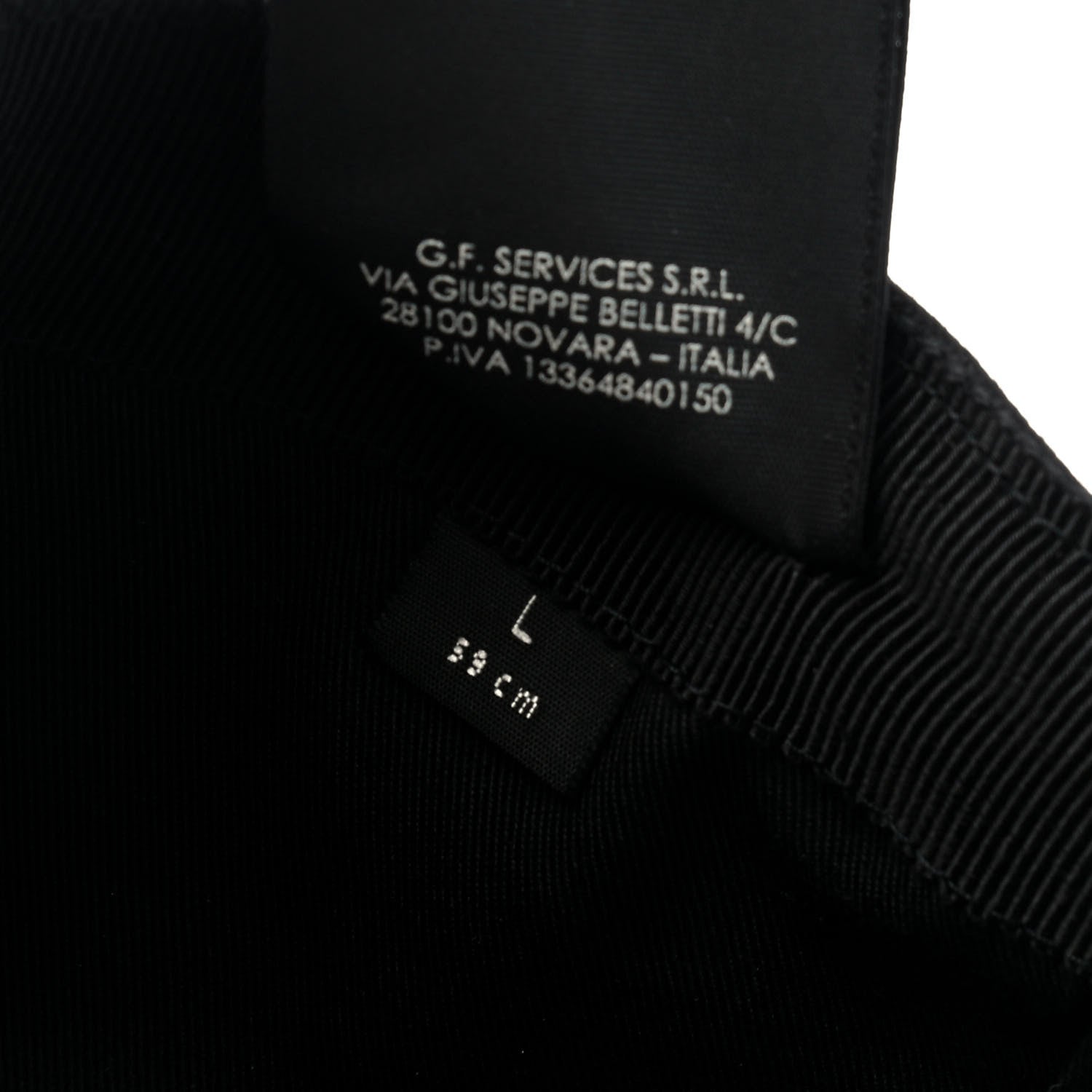 Gucci Cotton Web Baseball Hat L Black 6 of 6