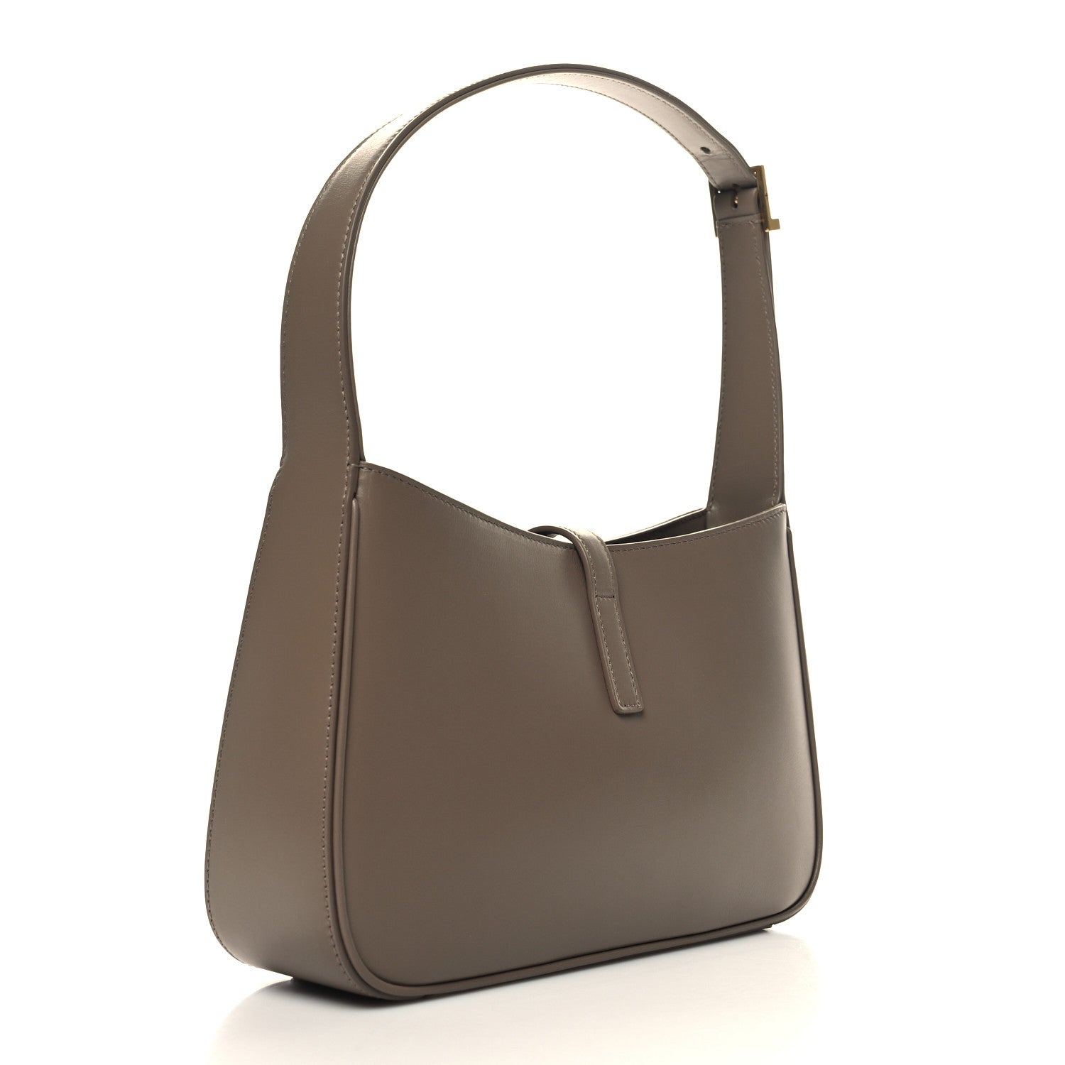 Saint Laurent Smooth Calfskin Le 5 A 7 Hobo Taupe 3 of 10