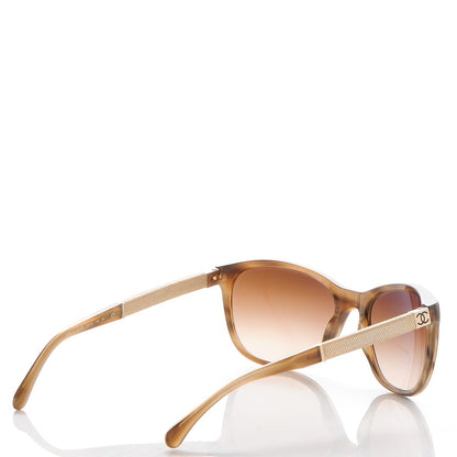 Chanel CC Sunglasses 5185 Light Brown Tortoise 4 of 8