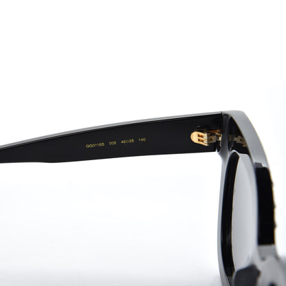 Gucci Acetate Stars Cat Eye Sunglasses GG0116S Black 6 of 8