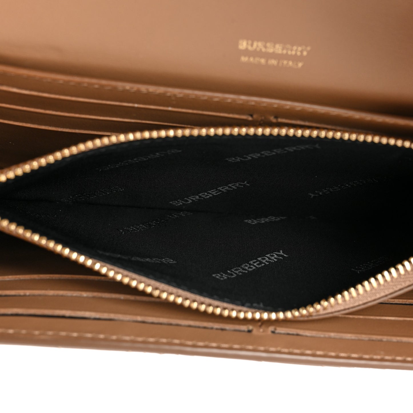 Lambskin Quilted Lola Wallet Beige