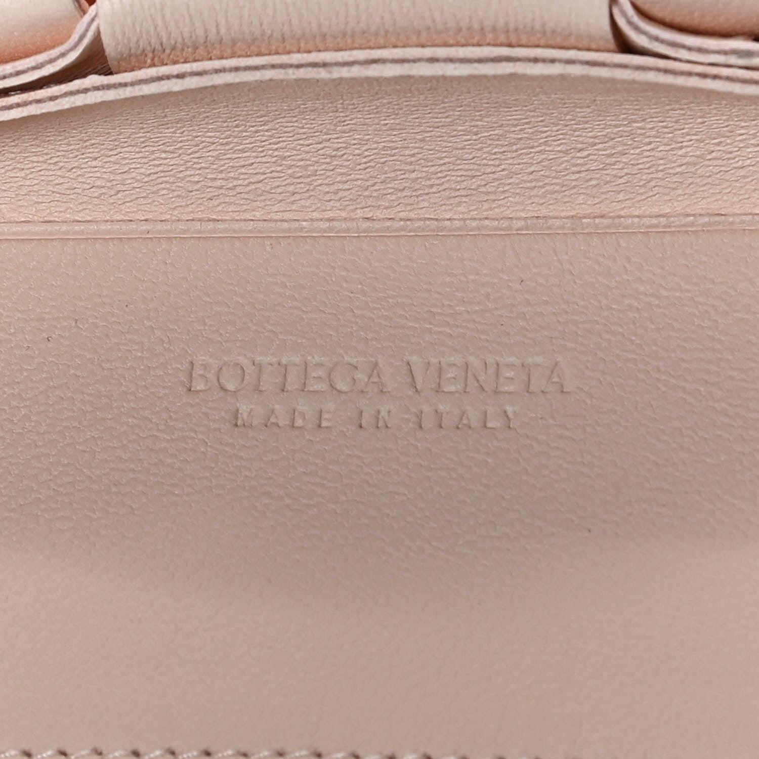 Bottega Veneta Lambskin Maxi Intreccio Candy Cassette Crossbody Bag Melon Washed 10 of 11