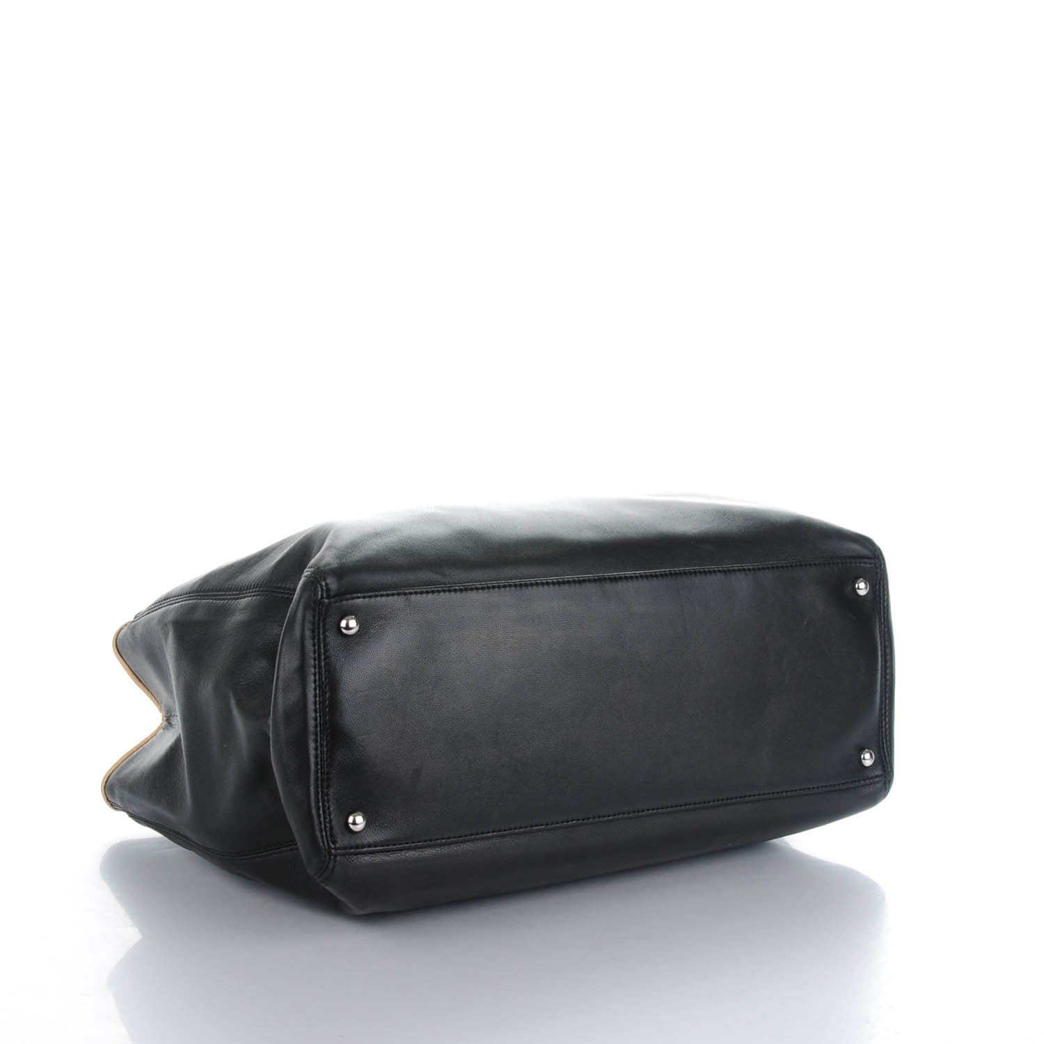 Chanel Lambskin Executive Cerf Shopper Tote Black 4 of 7