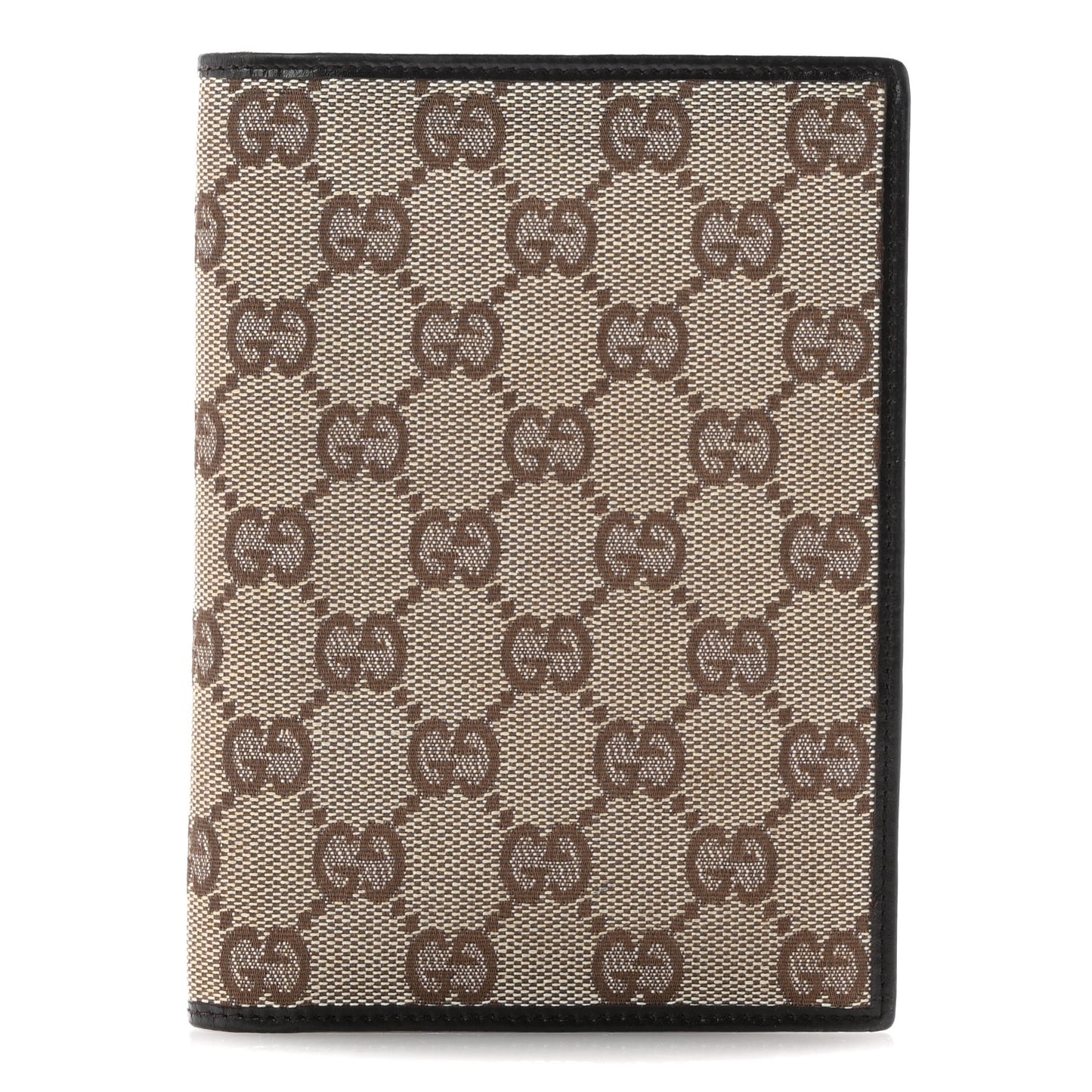 Monogram Passport Wallet Dark Brown