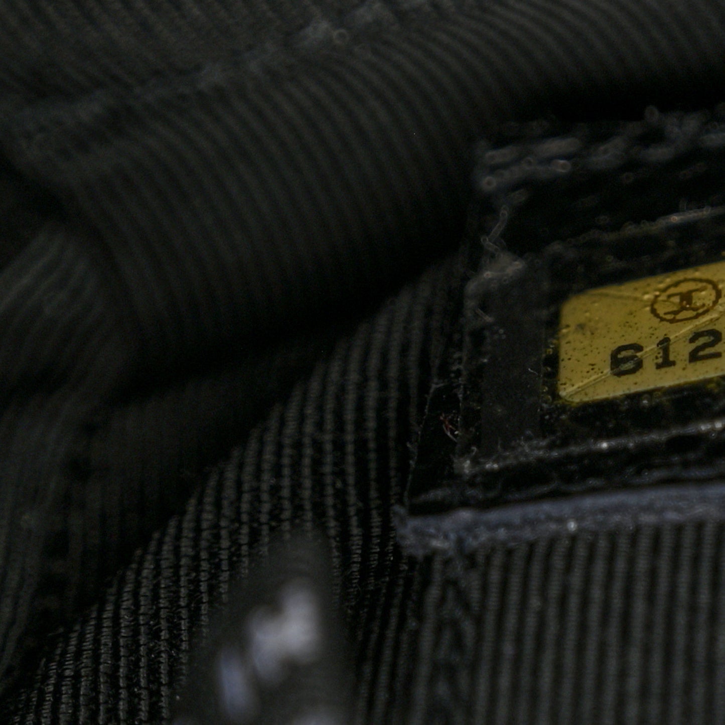 Caviar Quilted Zip Tote Black
