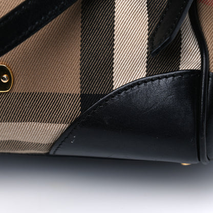 Burberry House Check Medium Canterbury Tote Black 12 of 13