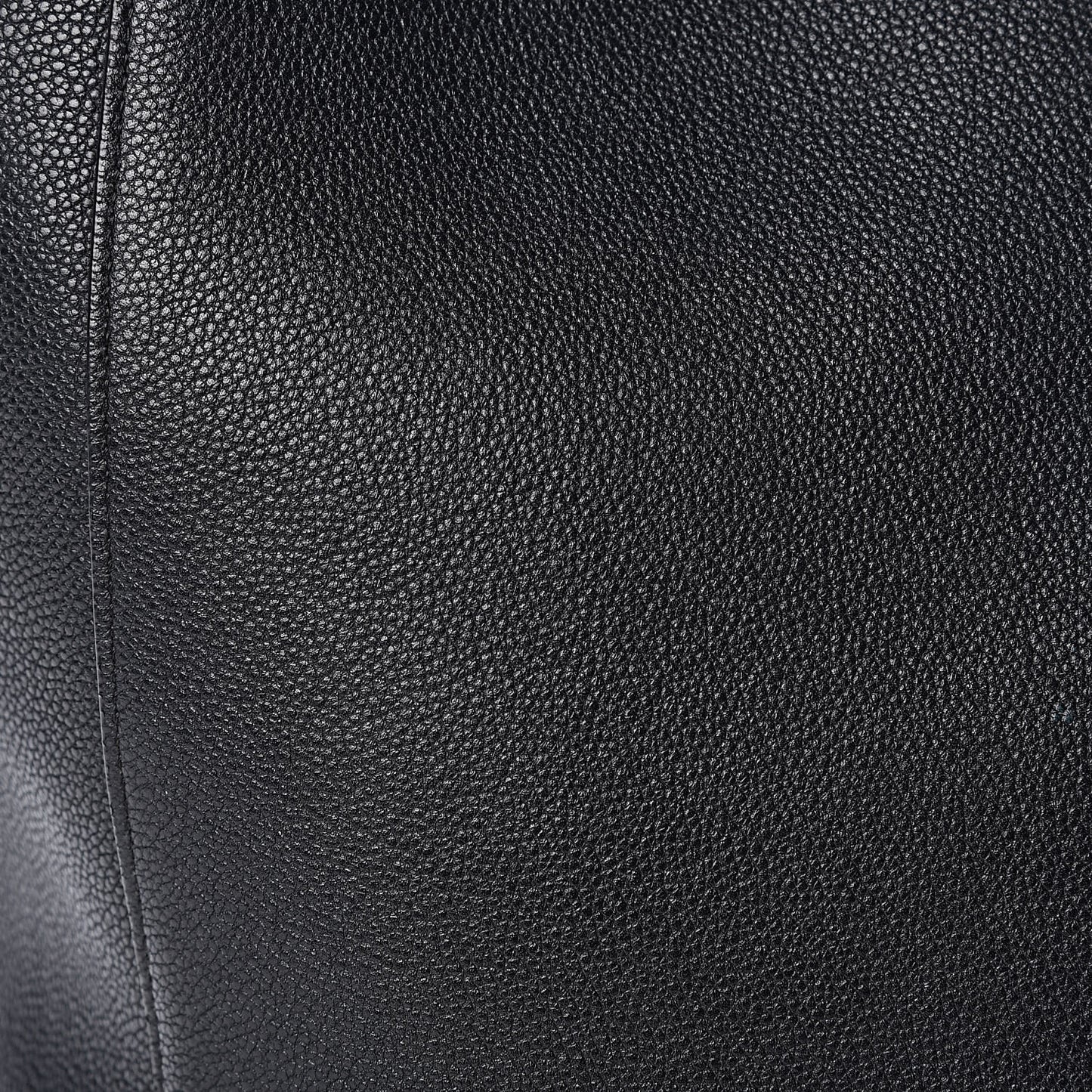 Soft Grained Calfskin Small Belt Cabas Phantom Black